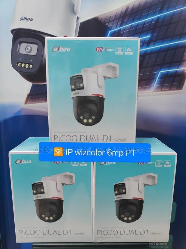 Dahua 3+3MP Outdoor WizColor Wi-Fi Dual-Lens Pan Tilt Camera · Photo 1
