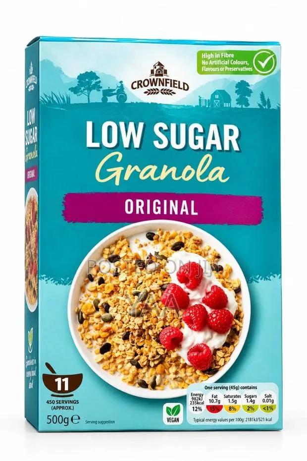 Crownfield Low Sugar Granola · Photo 1