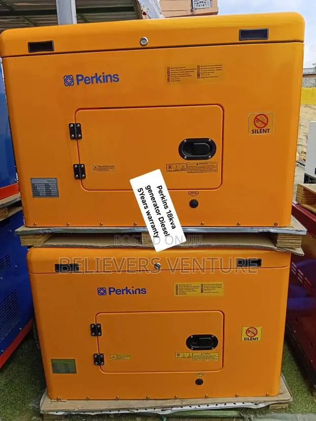 Perkins 18KVA Diesel Generator – Quality Power That Lasts · Photo 1