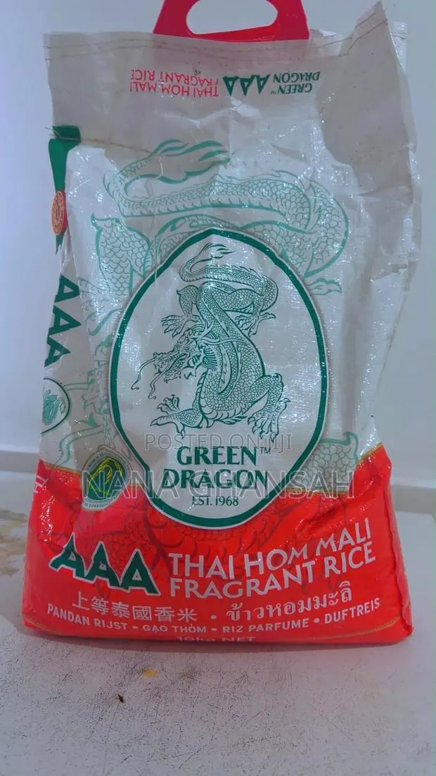 Green Dragon AAA Thai Fragrant Rice at WHOLESALE PRICE Quicksales 10kg · Photo 1