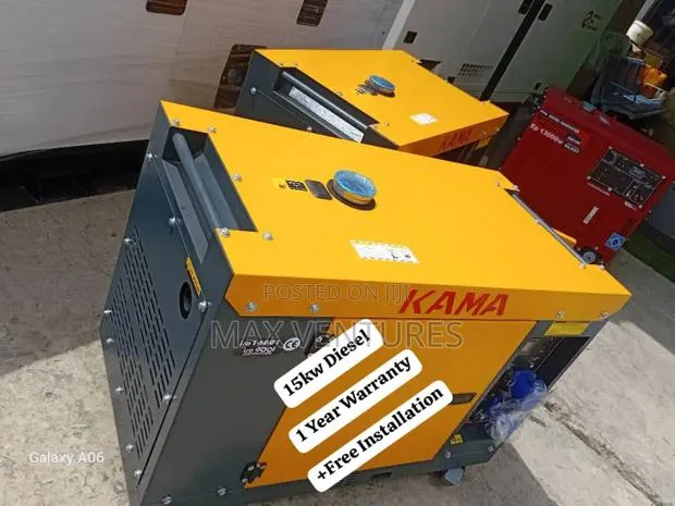 Crystal Panel Kama Diesel Engine 15kva · Photo 1