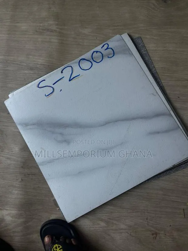 45x45cm LVT Self-Adhesive Floor Tiles | 36pcs/Box | Millsemporiumghana · Photo 1