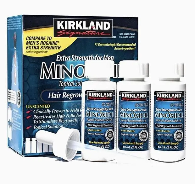 Kirkland Minoxidil 5% - Extra Strength for Hair and Beard · Photo 1