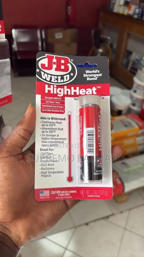 Highheat Epoxy Putty–Temperature Metal Repair Filler for Engine Blocks · Photo 1