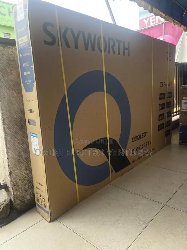 2025 Skyworth 75” Qled Smart TV · Photo 1