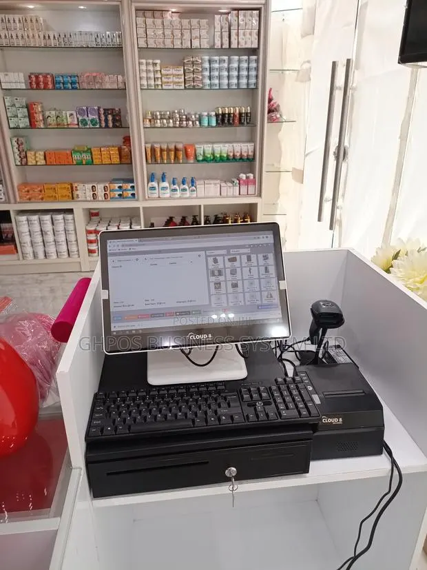 Cloud8pos Retail Dual-Screen Pos Bundle · Photo 1