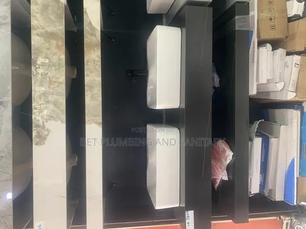 Double Cabinet Basin With Mirror (Complete Set) · Photo 1