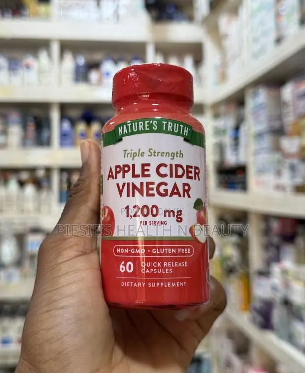 Nature's Truth Triple Strength Apple Cider Vinegar 1,200 Mg Capsules · Photo 1