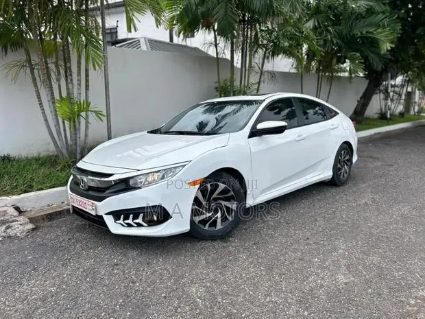 Honda Civic EX 4dr Sedan (2.0L 4cyl) 2017 White · Photo 1