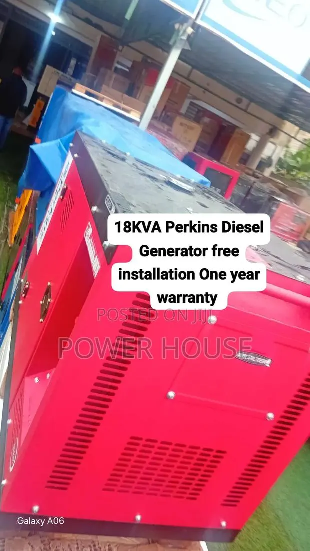 Buy 18kVA Perkins Generator – Quality Guaranteed · Photo 1