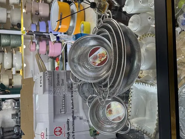 Stainless Steel Strainer Set 6pcs · Photo 1