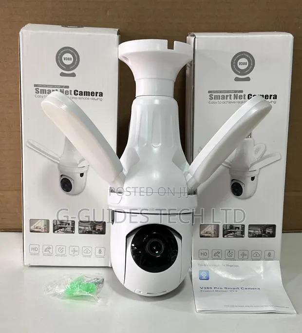 Smart Net Wifi Light Bulb Camera V380 Pro , Wi-Fi Light Bulb Camera · Photo 1