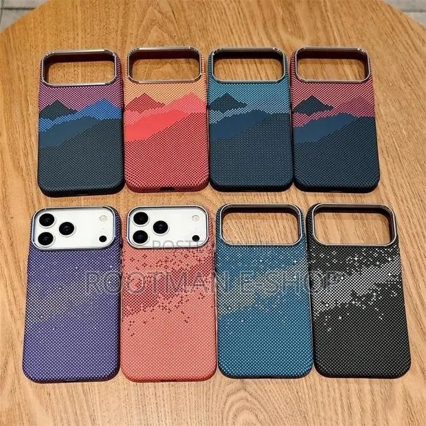 Carbon Fiber Case for iPhone 17 Pro Max, Magnetic Charging · Photo 1