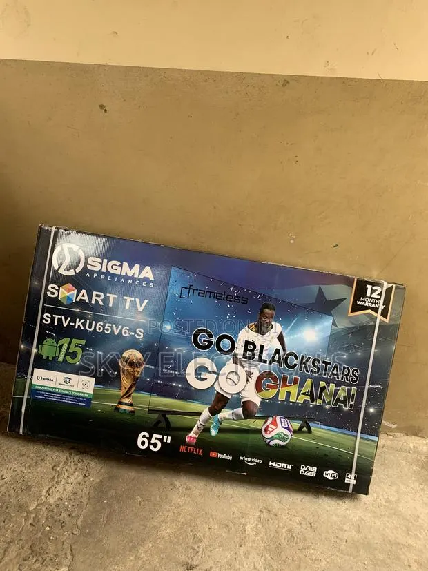 Affordable Sigma 65inch Smart Android UHD TV · Photo 1