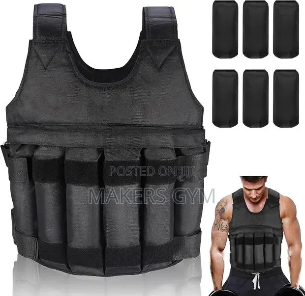 Weighted Vest 20kg (Black) · Photo 1