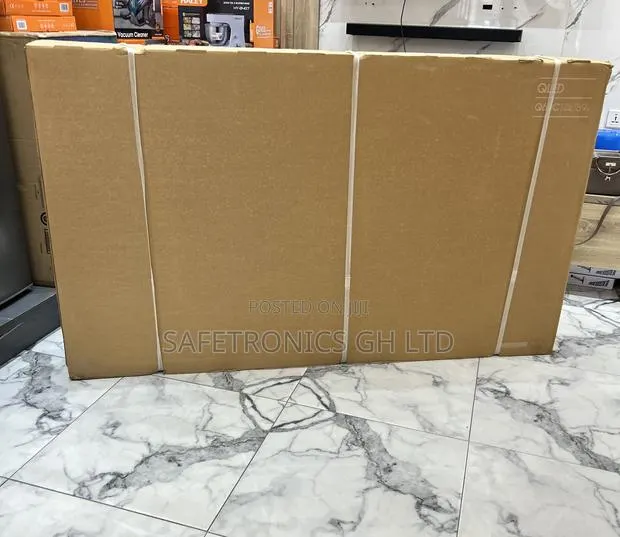 Unique Qled Samsung Flat 75 Inch Q60c Sleek Tv · Photo 1