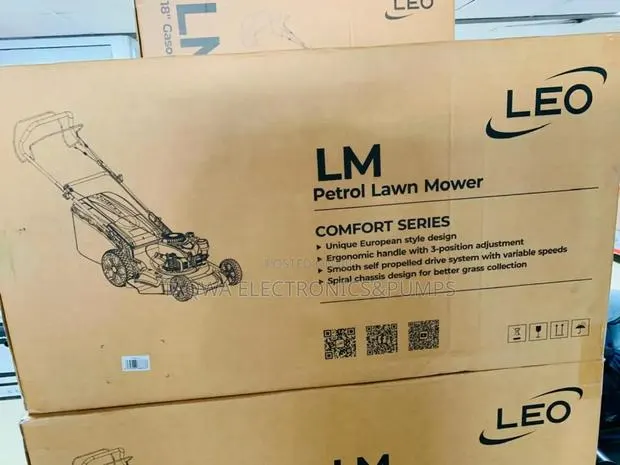 Mowing With Ease, Leo 4hp Lawn Mower · Photo 1