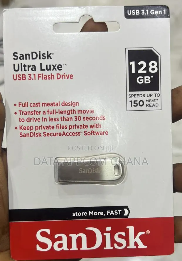 Sandisk 128gb Ultra Luxe Usb 3.1 · Photo 1