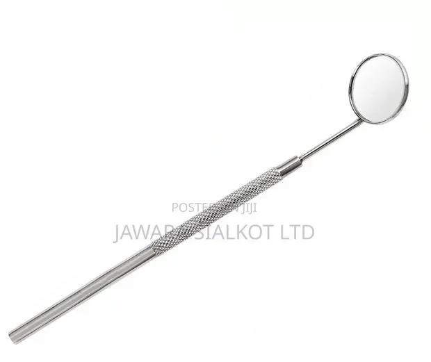 Dental Mirror With Long Handle Stainless Steel · Photo 1