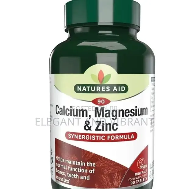 Calcium Magnesium Zinc - Supports Bones Teeth Muscle Function Immunity · Photo 1