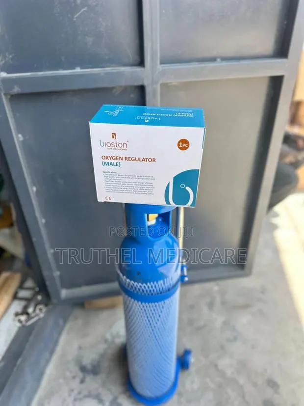 Oxygen Cylinder 10litres (With Trolley Regulator) · Photo 1