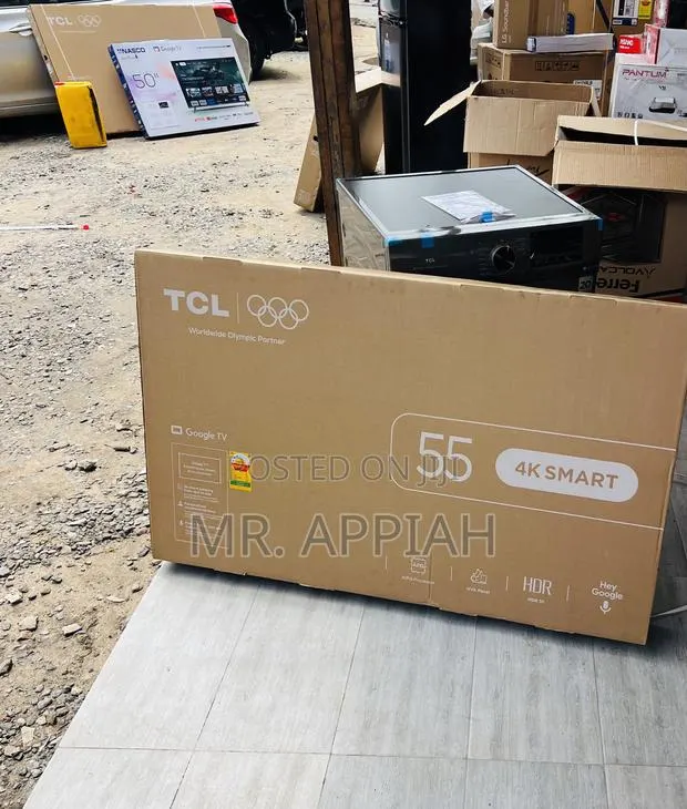 Unique TCL 55” Uhd Smart Screen Google · Photo 1