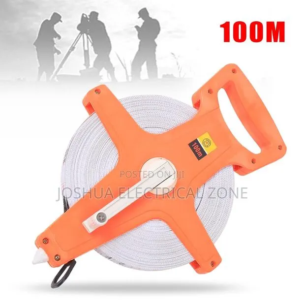 100m/330ft Fiber Measuring Tape With Inch/Metric Scale · Photo 1