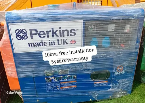 Genset for Peace Mind Perkins 10kva 13000wats Diesel · Photo 1