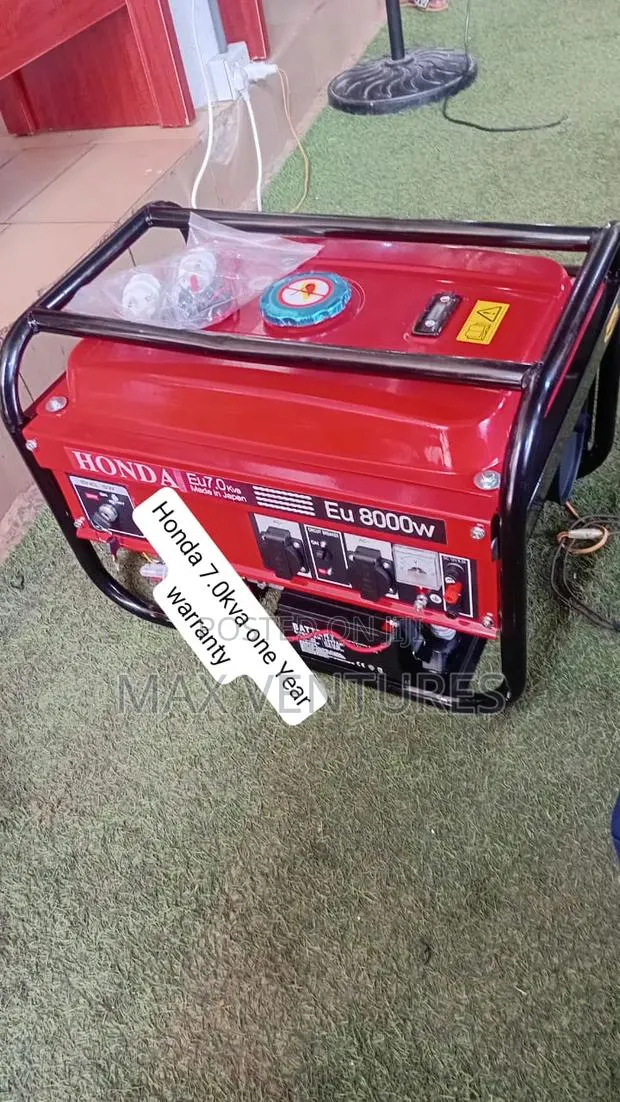 Honda 7.0kva Generator – Stable Electricity Anytime7.0kva · Photo 1
