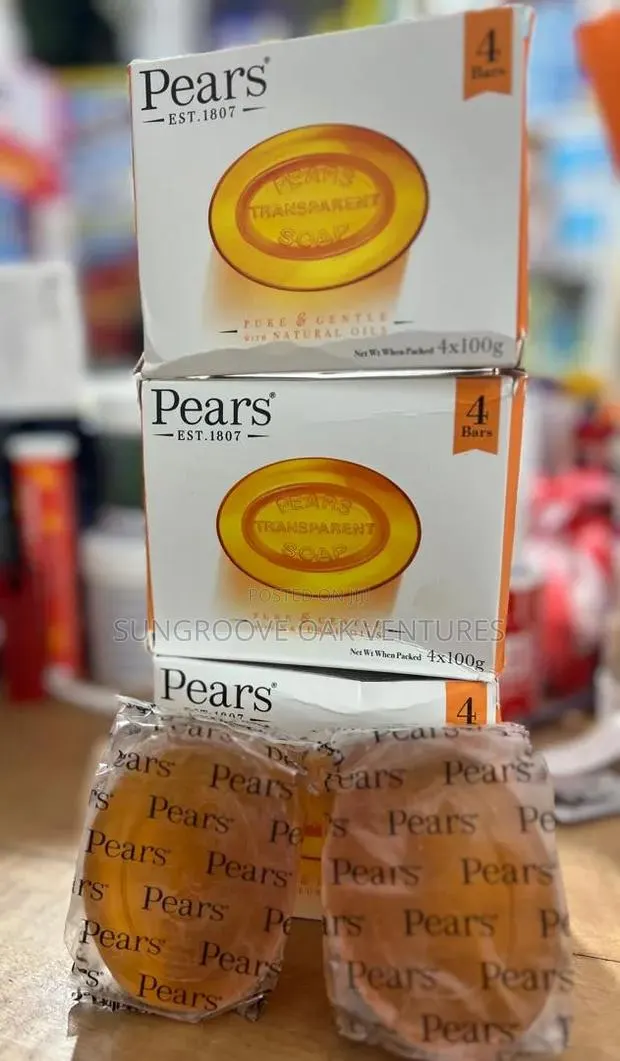 Pears Bar Soap 4pcs (Original) · Photo 1