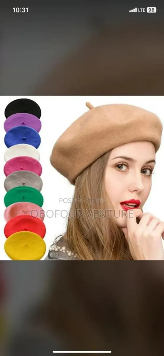 Ladies Beret Hat for Every Season and All Occasions 02. 66995zff · Photo 1