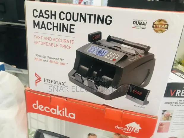 Bestselling Premax Counting Machine With Fake Note Detection · Photo 1