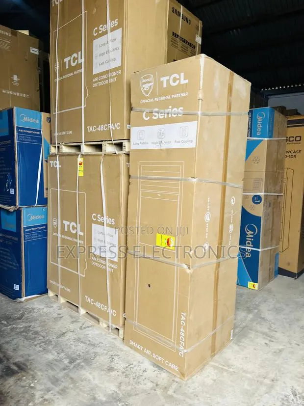 Zealous Sleek White Floor Ac 5hp TCL · Photo 1