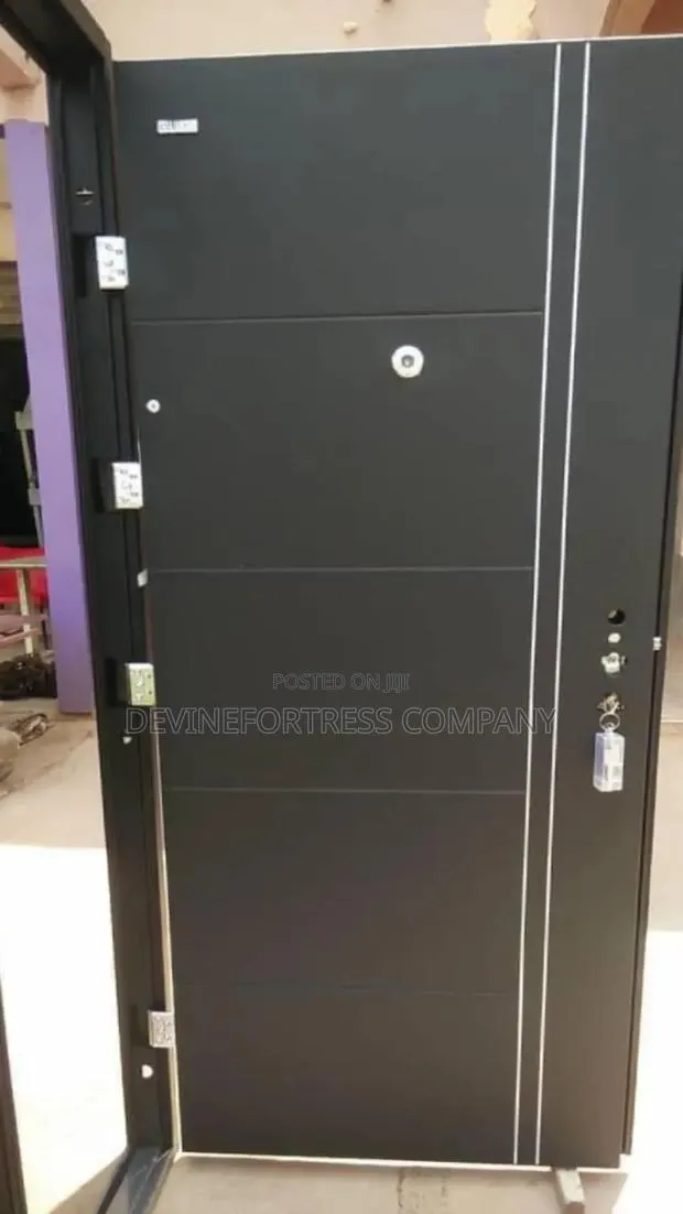 Quality White Amd Black Sed Roihh Security Door Single · Photo 1