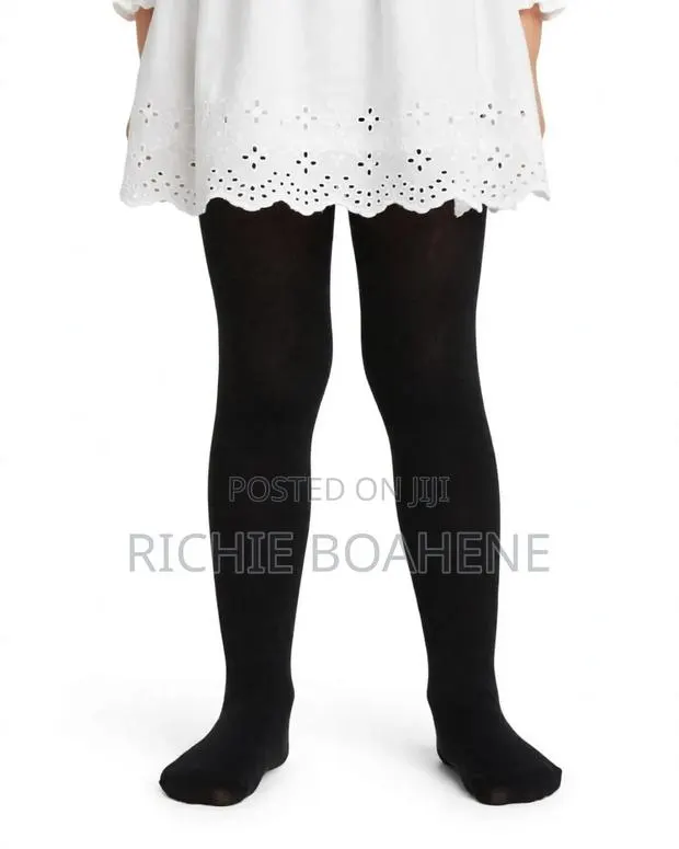 Stockings Black 4 to 6 Years · Photo 1