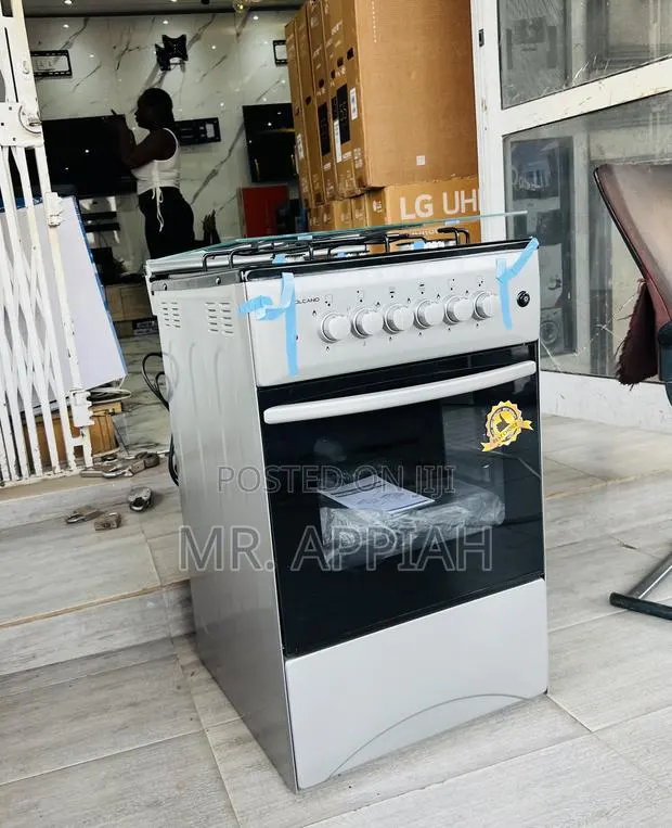 Volcano 50x50 Freestanding 1 Electric + 3 Gas Burner With Grill · Photo 1