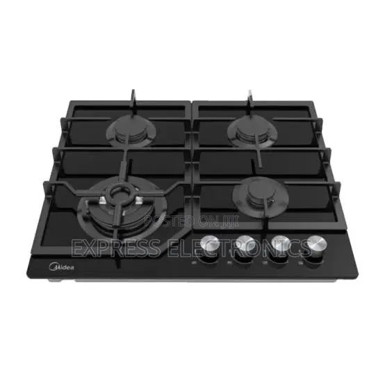 Hot Deals in Midea 4 Burner 60cm Gas Hob โ Black (60GJ084) ยท Photo 1