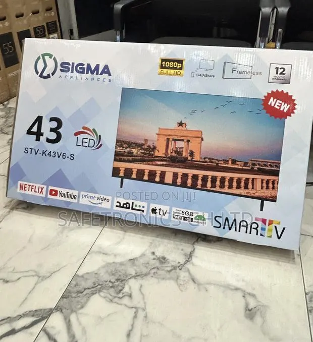Purchase Lastest 43” Smart Led Sigma Full Hd Sig-K43v6-S Tv · Photo 1