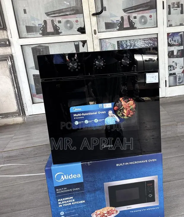 Get Premium Midea 60cm Stainless Steel Oven(Tempered Glass). · Photo 1