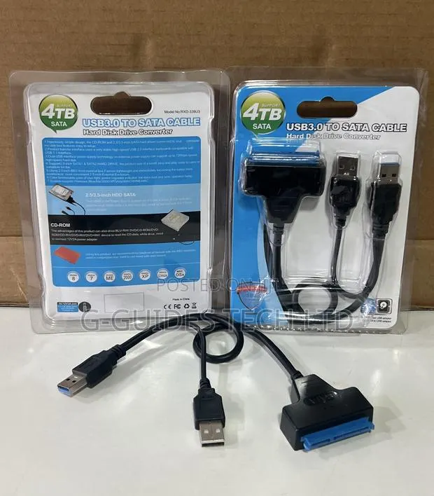 USB 3.0 to Sata Cable, USB 3.0 to HDD Converter · Photo 1