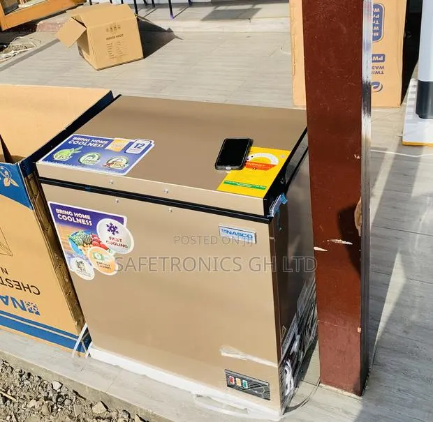 Nasco Deep-Freeze 150L 1 Door Gold Nas-200fl Freezer · Photo 1