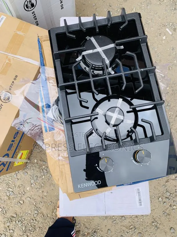 Best at Store Kenwood Gas Built in Cooker 2burner Black · Photo 1