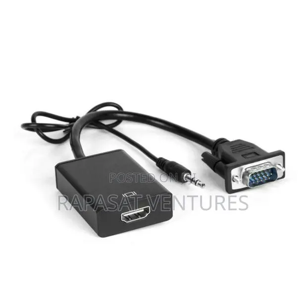 VGA Male to HDMI Female With Sound Adapter · Photo 1