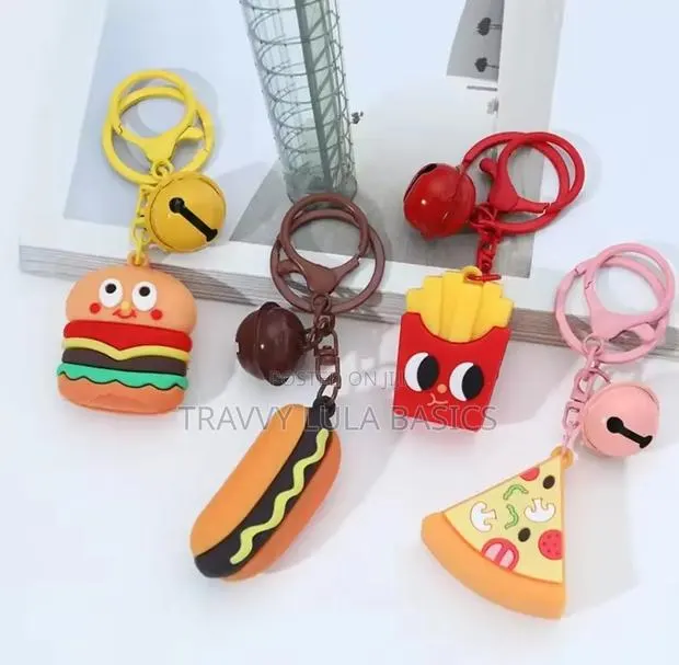 Mini Key Chains Mix Food Memes · Photo 1