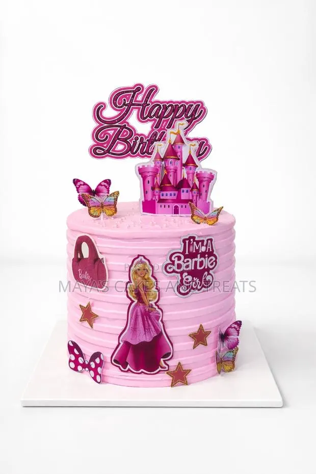 Kids Barbie Themed Cake · Photo 1