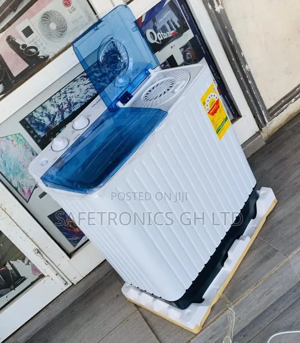 High Essential Nasco Twin Top Washing Machine 8kg-Nas-08-Tw · Photo 1