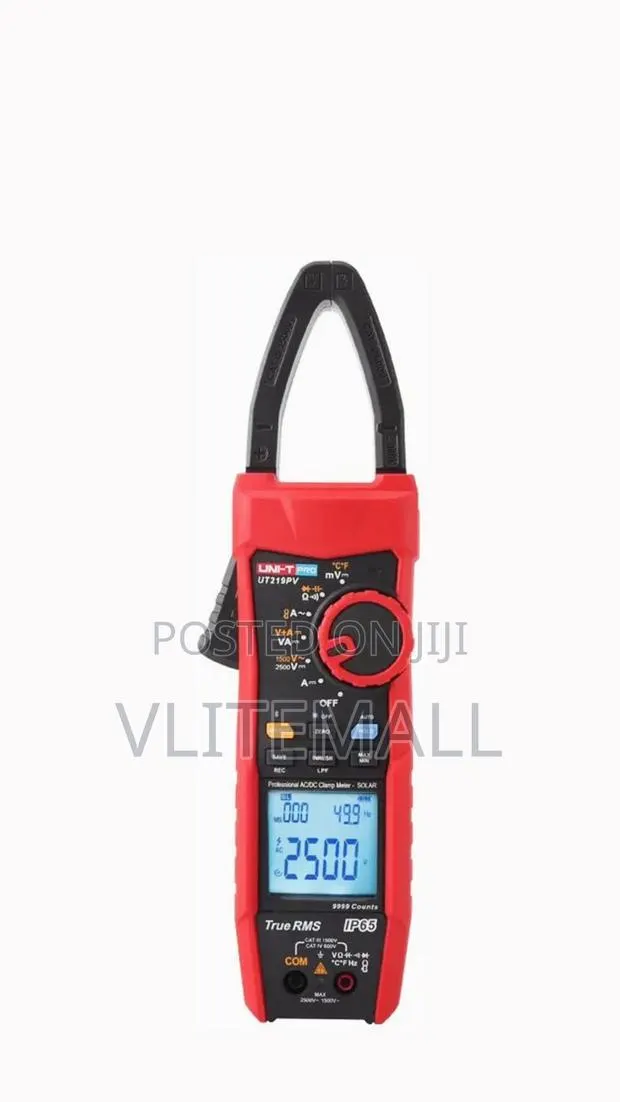 Ut219pv
Professional Ac De Clamp Meter Solar · Photo 1