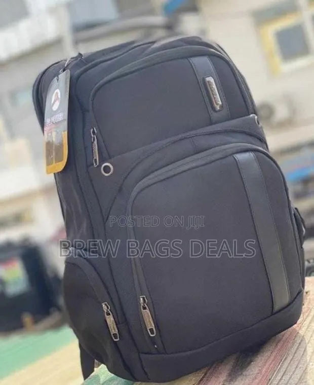 Original PL Power Black Backpack Highly Durable Brand Bag · Photo 1