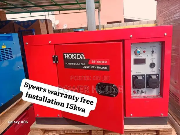 Tycoon Scoop Grid 16500watts 15kva Honda Diesel Generator · Photo 1