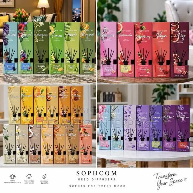 120ml Sophcom Reed Diffusers · Photo 1